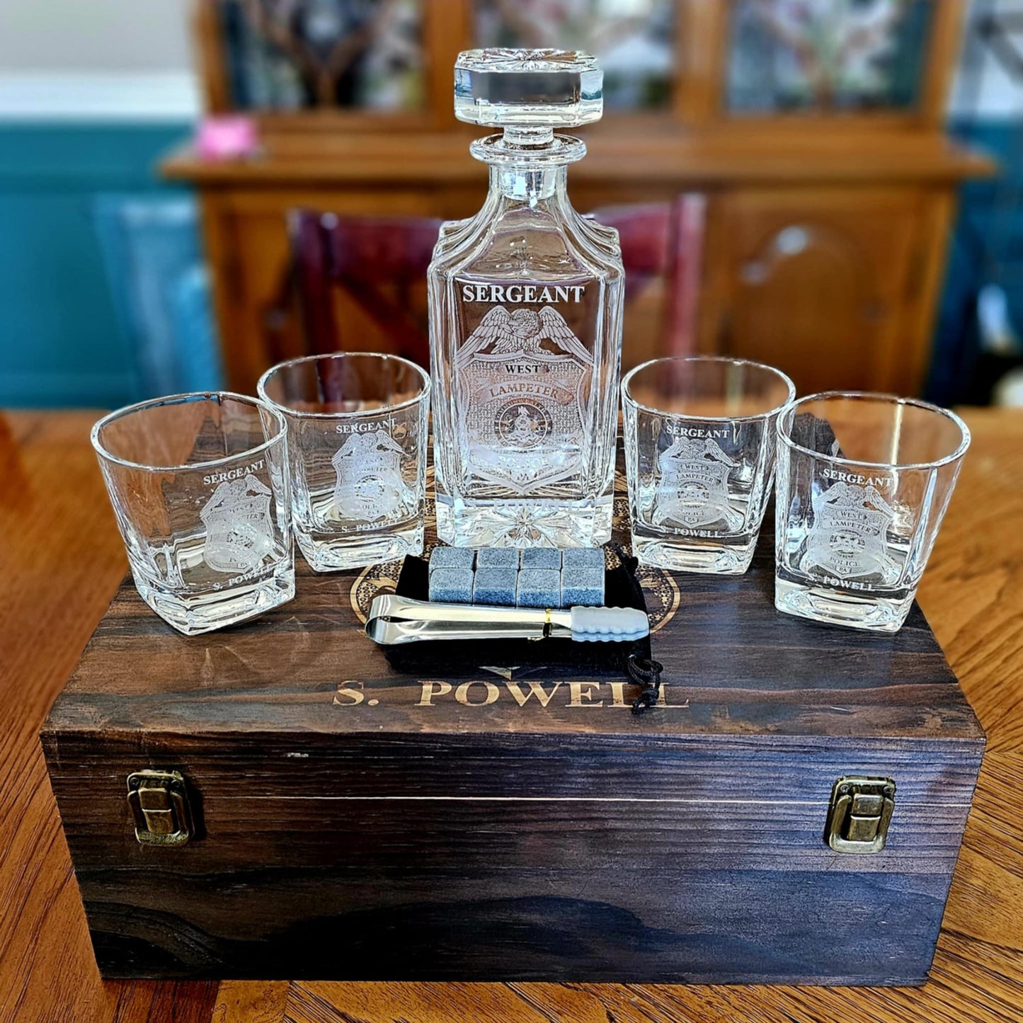 Customized Whiskey set